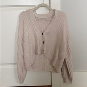 American Eagle cream sweater